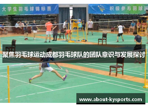 聚焦羽毛球运动成都羽毛球队的团队意识与发展探讨